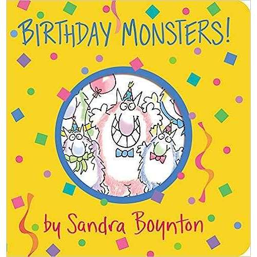 Birthday Monsters Board Book