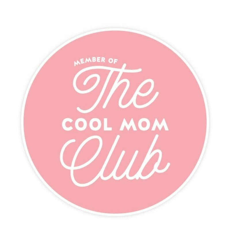 Pretty By Her Cool Mom Club Magnet