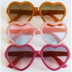 Polished Prints Heart Shaped Sunglasses
