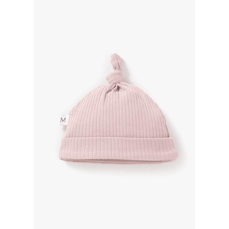 Mila & Co Ribbed Knot Hat