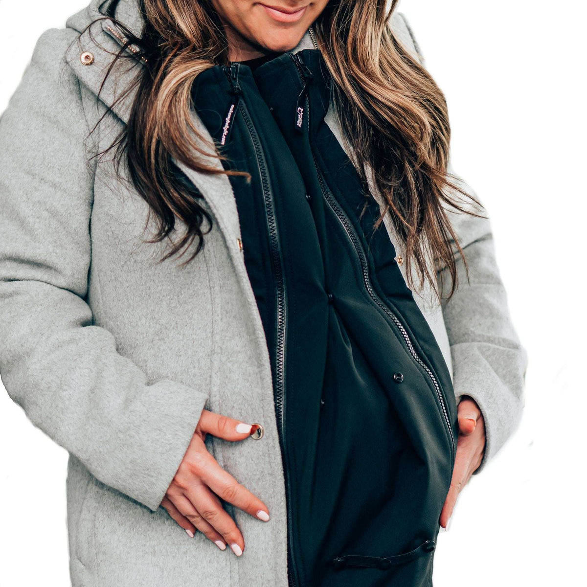 MakeMyBellyFit Maternity & Babywearing Universal Jacket Extender – Bellies  In Bloom