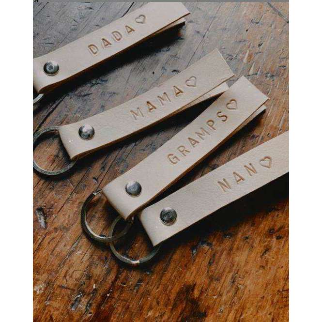 Stone Wild Collective Leather Keychains