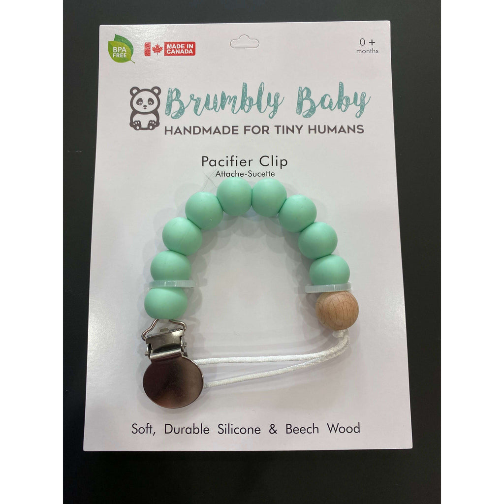 Brumbly Baby Pacifier Clip