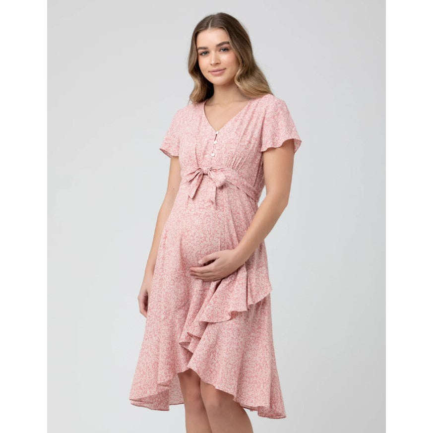 Ripe Vanessa Tie Front Dress | Maternity Desses