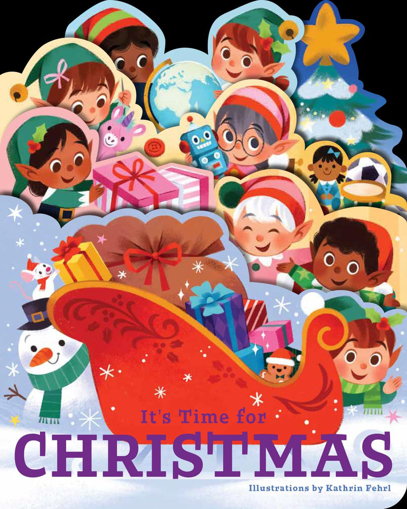 It's Time for Christmas Board Book