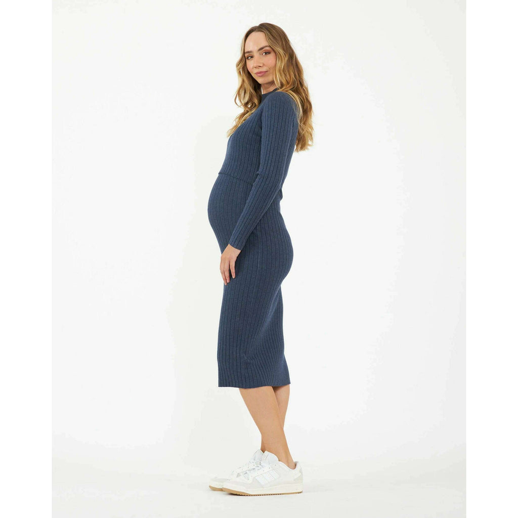 Ripe Nella Rib Knit Nursing Dress