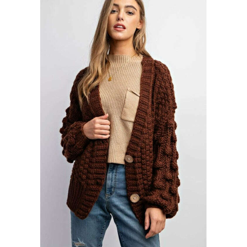 Chunky Knit Cardigan