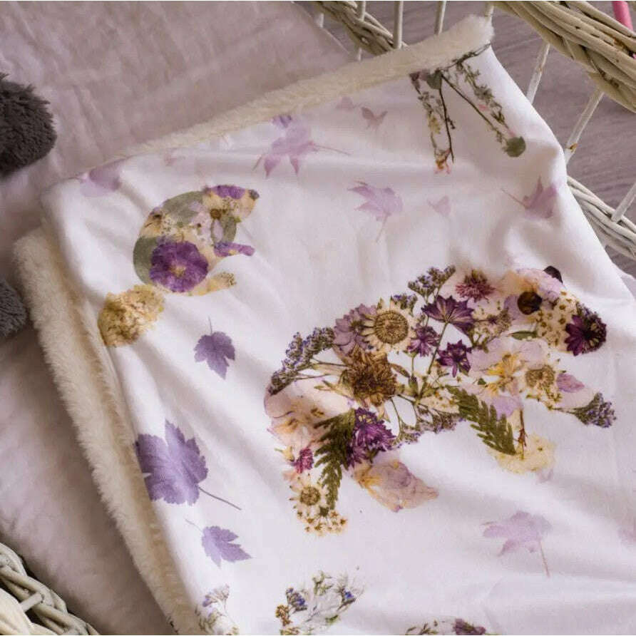 Canadian-Critters-Minky-blanket-bear