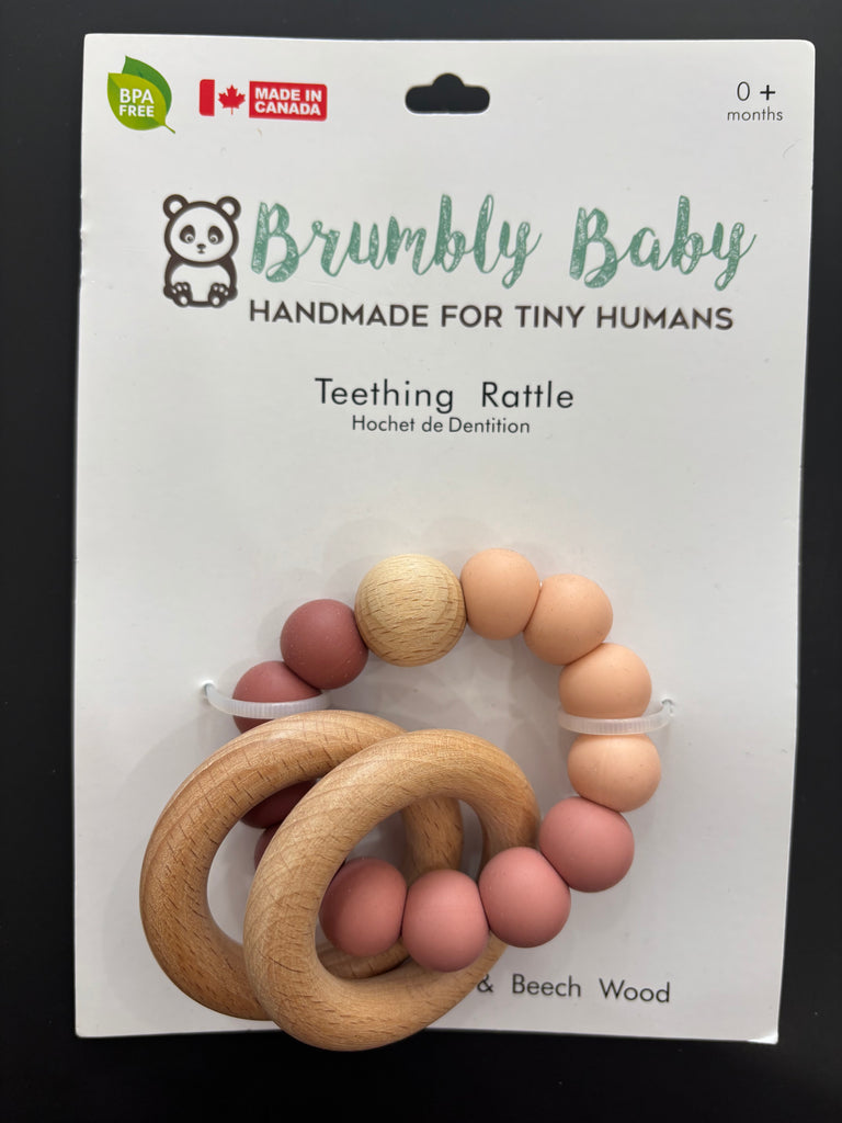 Brumbly Baby Teething Rattle