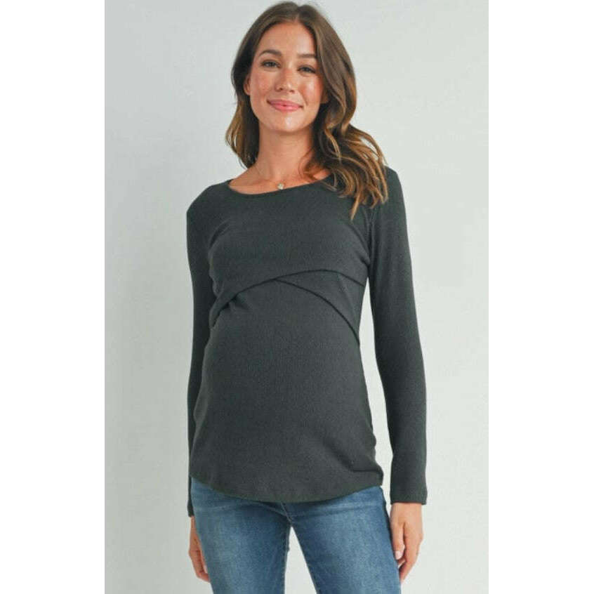 Hello Miz Double Layered Nursing Top