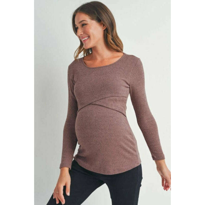 Hello Miz Double Layered Nursing Top