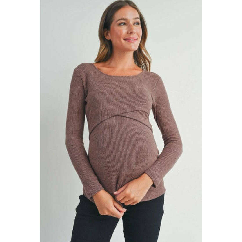 Hello Miz Double Layered Nursing Top