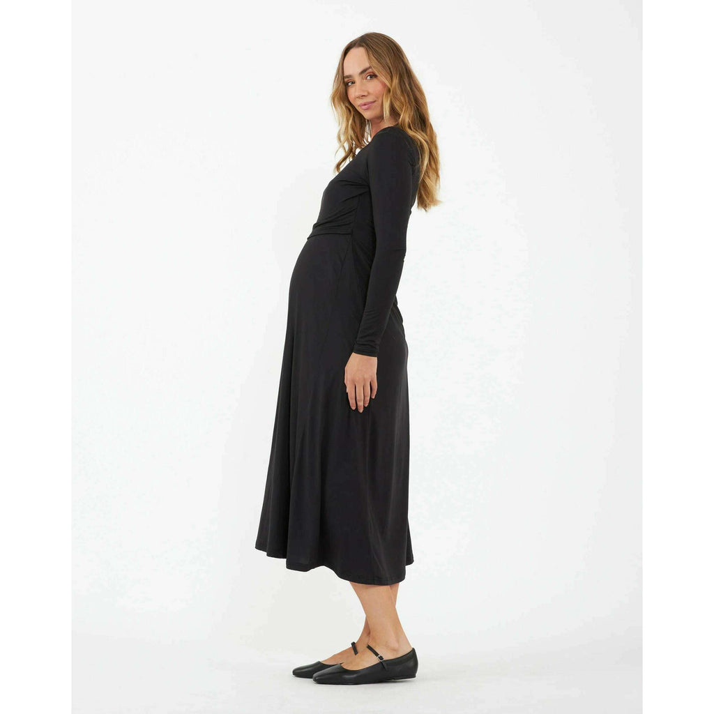 Ripe Luxe Knit A-Line Nursing Dress