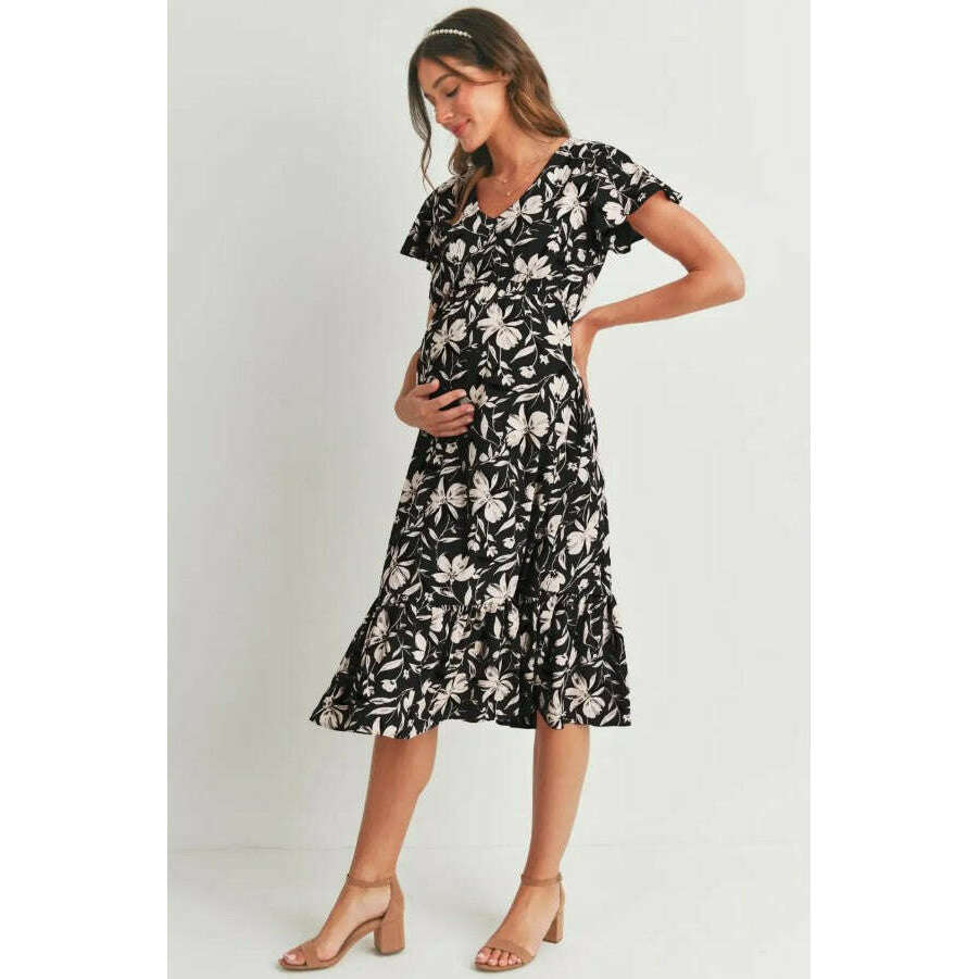 FLORAL-FLUTTER-SLEEVE-SIDE