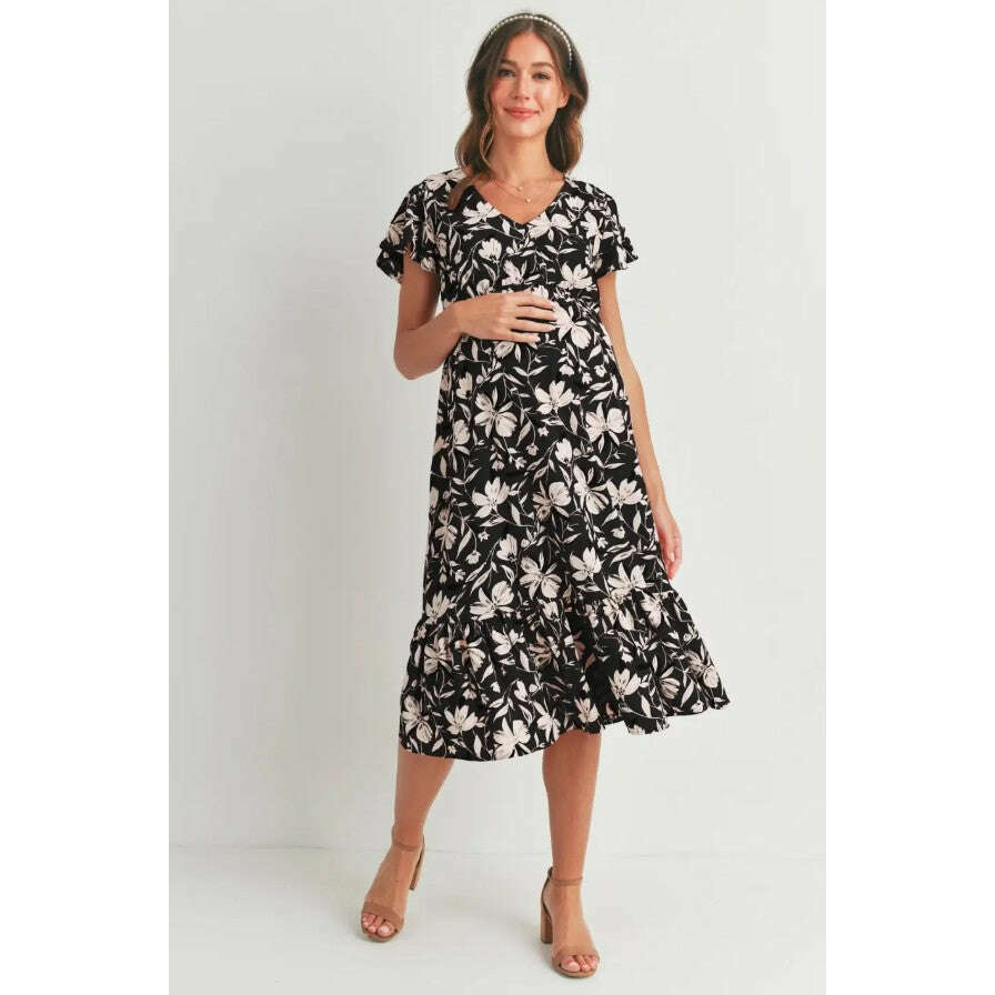 FLORAL-FLUTTER-SLEEVE