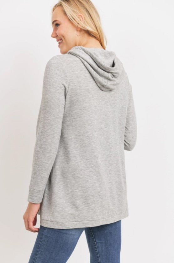 Hello Miz Half Zip Nursing Sweatshirt