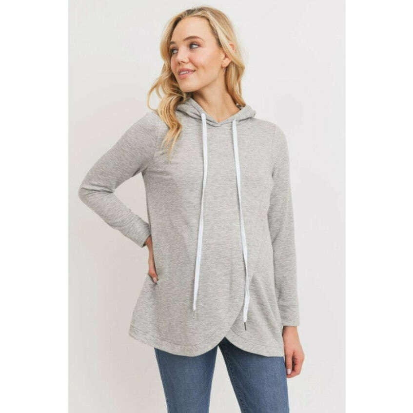 Hello Miz French Terry Nursing Hoodie