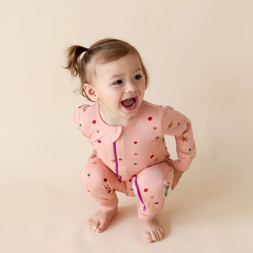 Parade Organic L/S Zip Romper