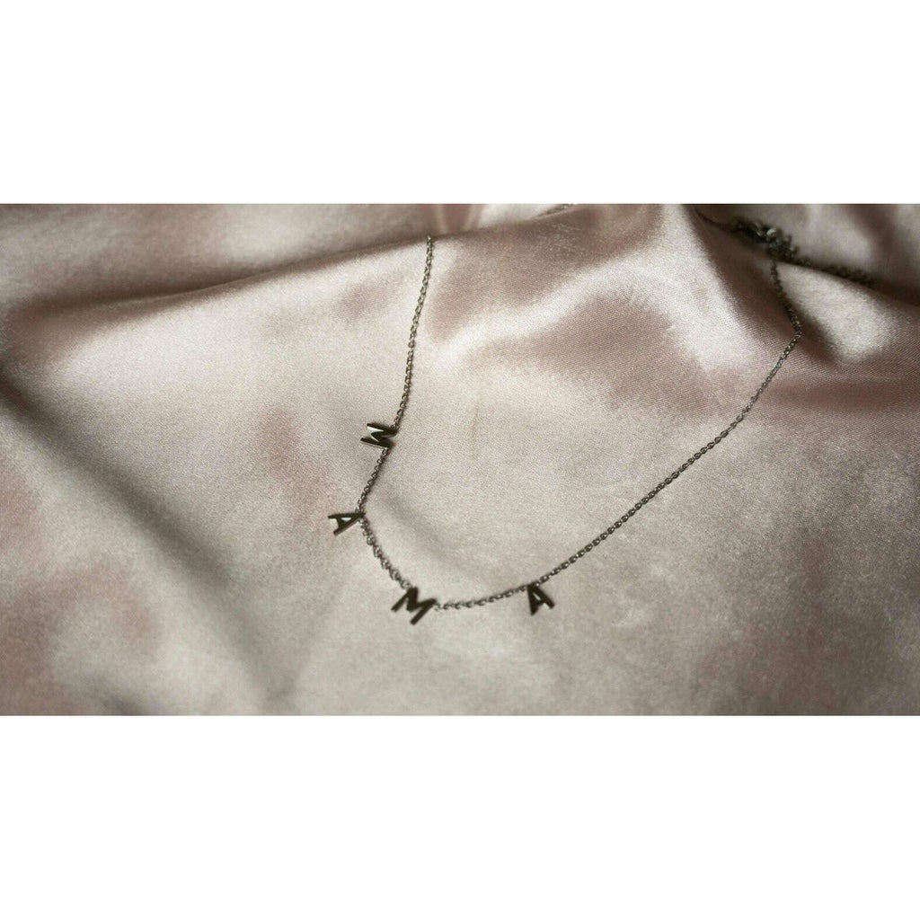 MAMA-NECKLACE-SILVER