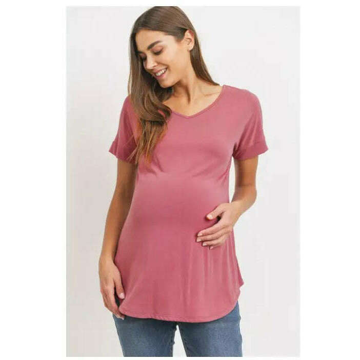 Hello Miz Open Back Top | Maternity Tops