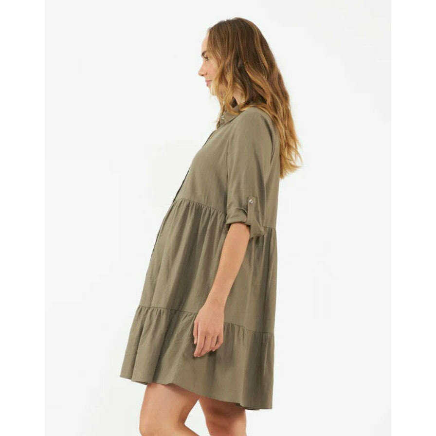 Ripe Adel Button Through Nursing Dress