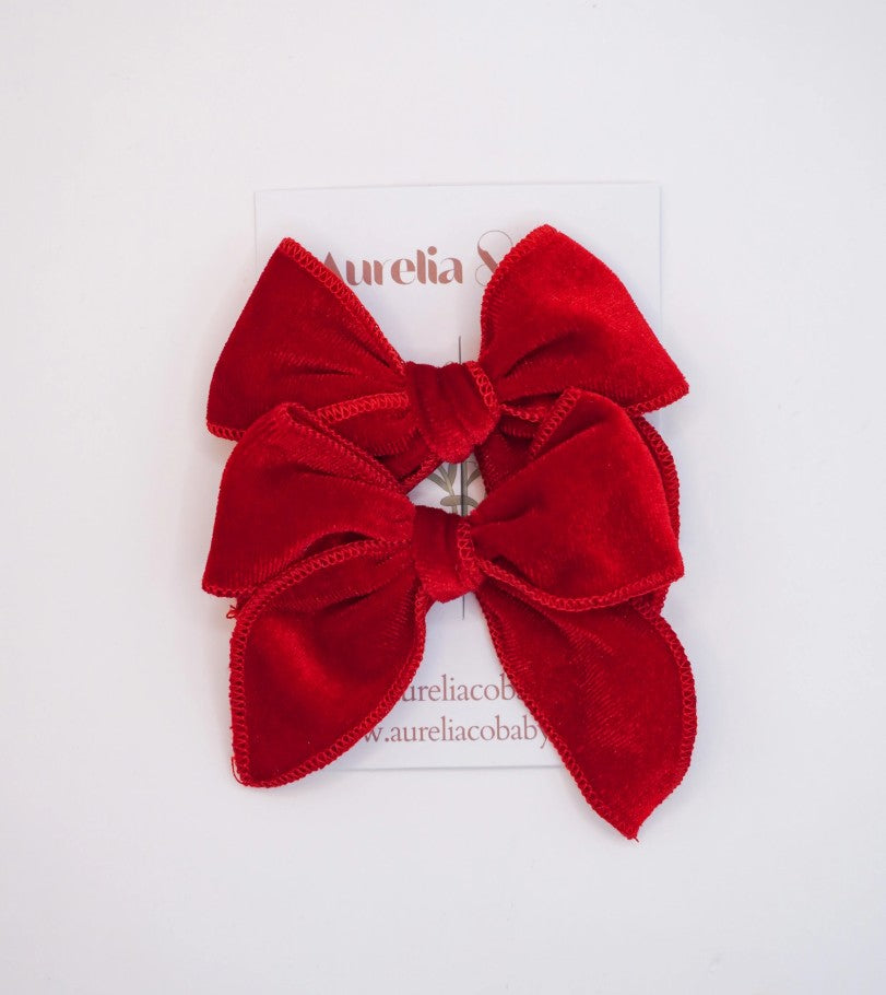 Aurelia & Co Luxe Velvet Fable Hair Bows