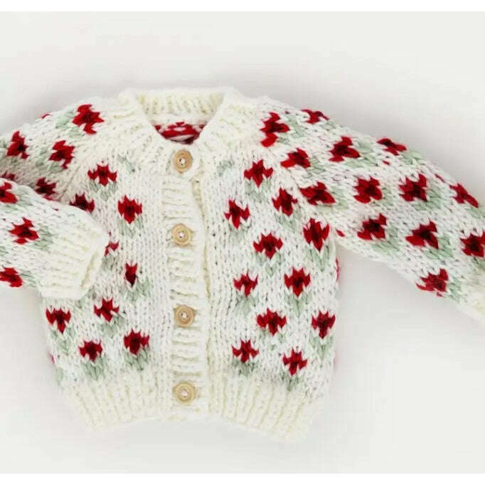 Huggalugs Bitty Blooms Sweater