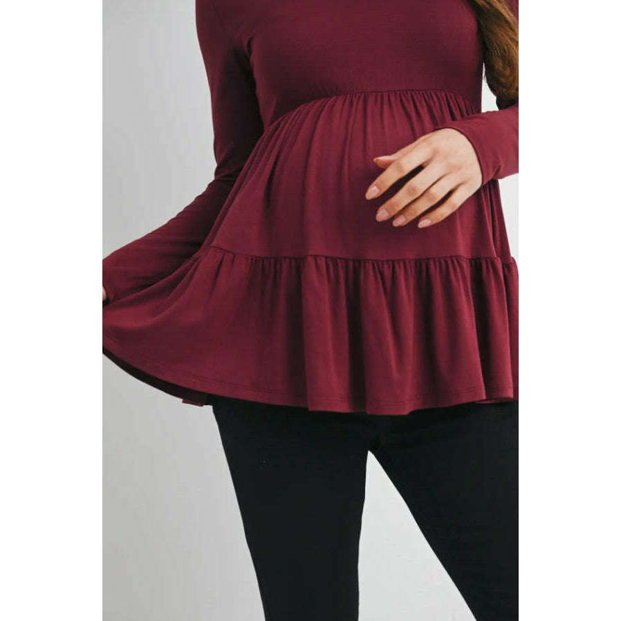 burgundy-baby-doll-top-1