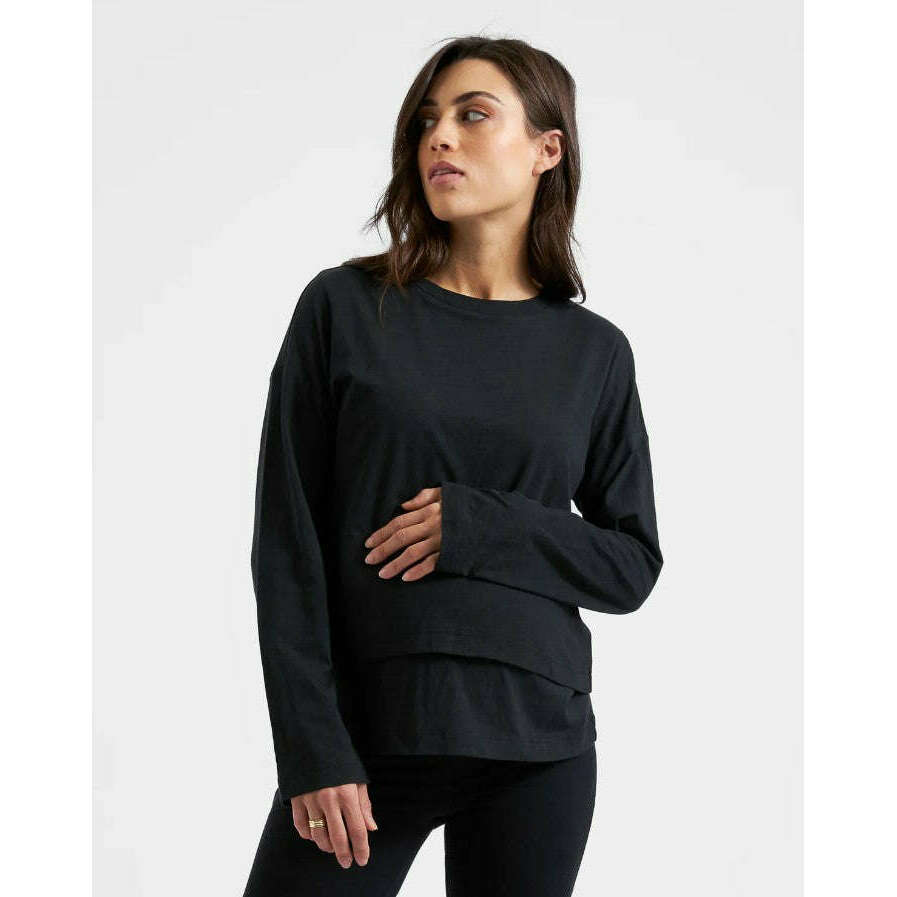 Ripe Claud Long Sleeve Nursing Top