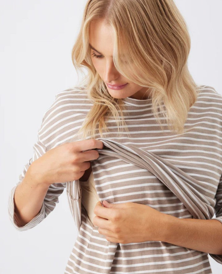 Ripe Claudette Long Sleeve Nursing Top