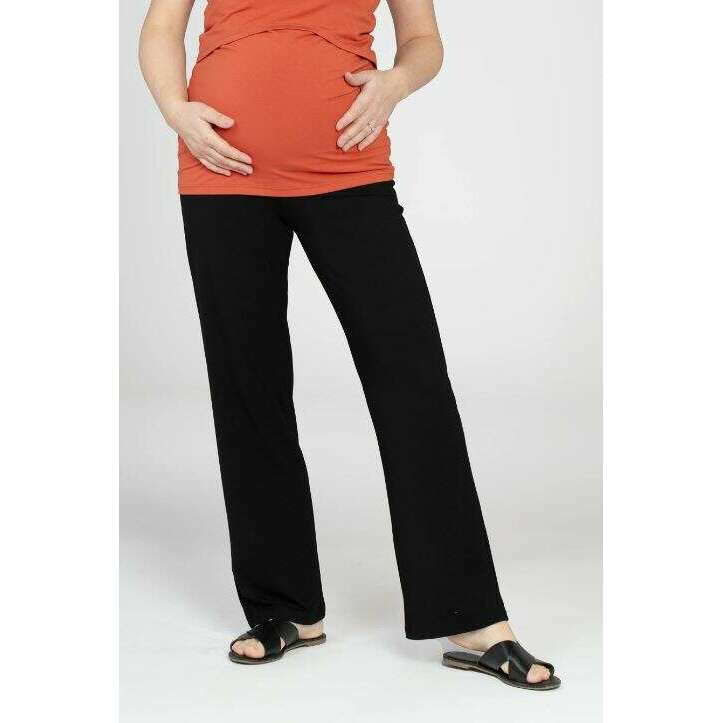 Clementine Bamboo Wide Leg Pants | Maternity Bottoms