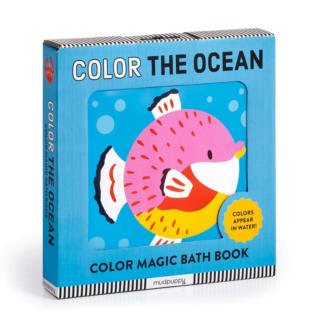 Color the Ocean Magic Bath Book