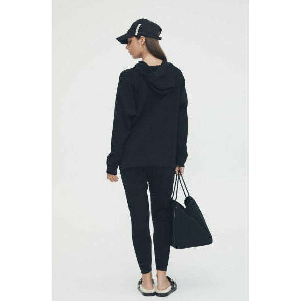 Legoe. Heritage Crepe Knit Nursing Hoodie