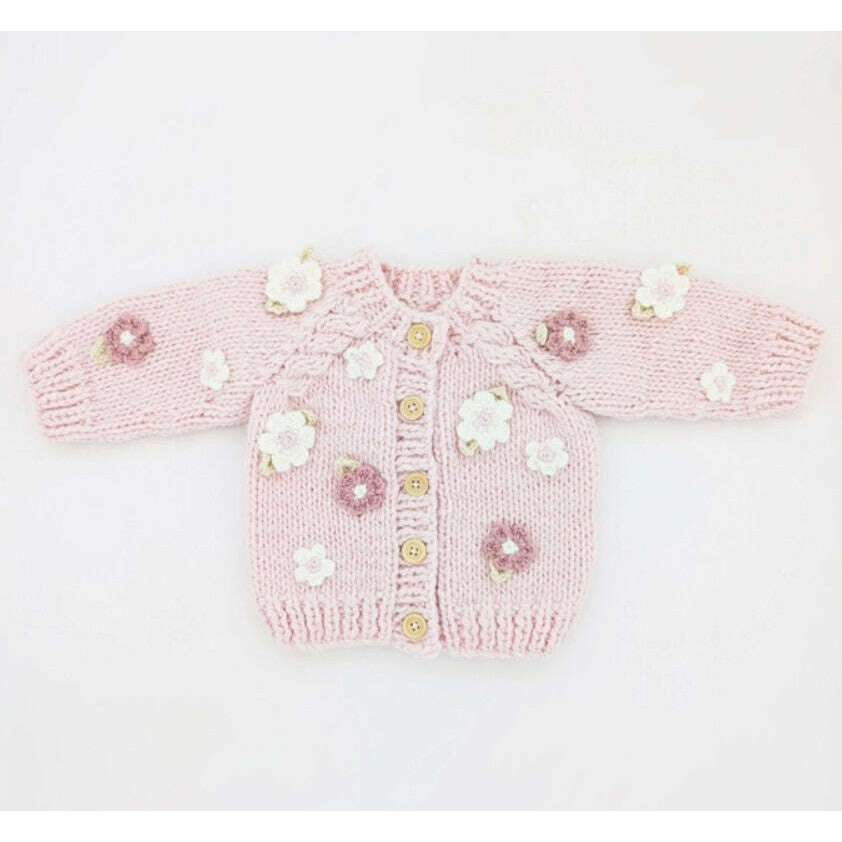 Huggalugs Flower Cardigan