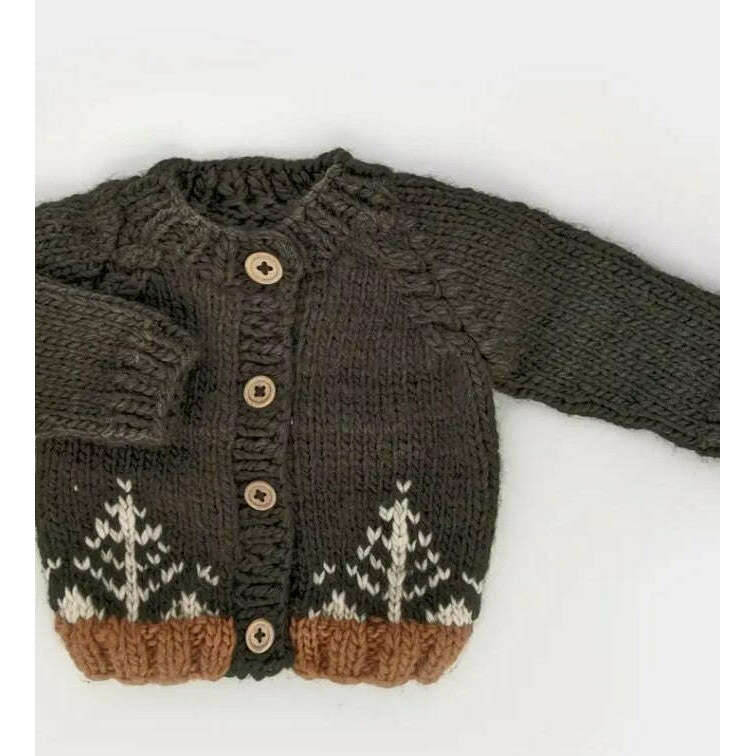 Huggalugs Forest Loden Cardigan