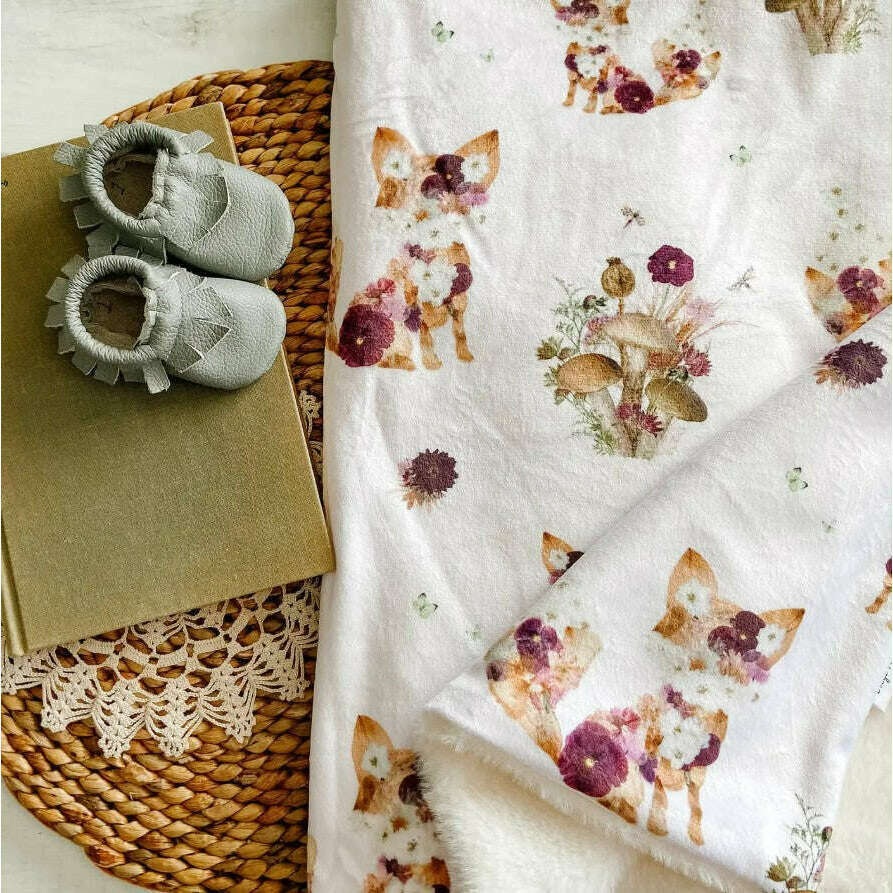 foxes-minky-blanket