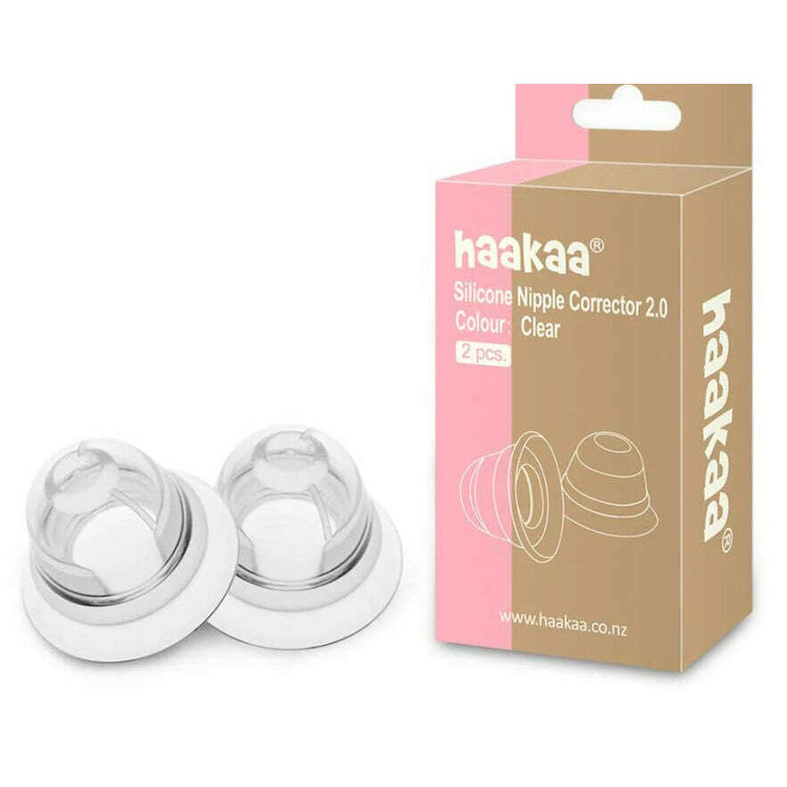 Haakaa Silicone Inverted Nipple Corrector 2pk
