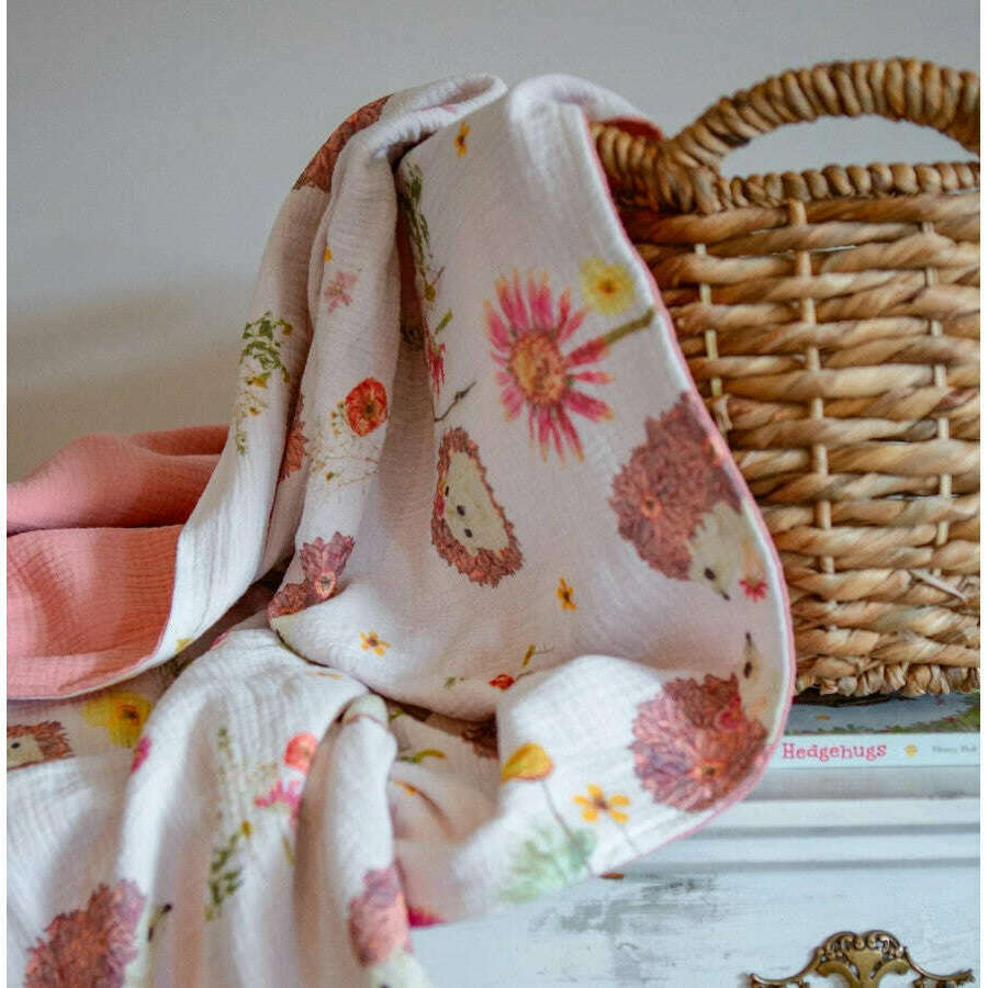 hedgehogs-baby-blanket-sttyled