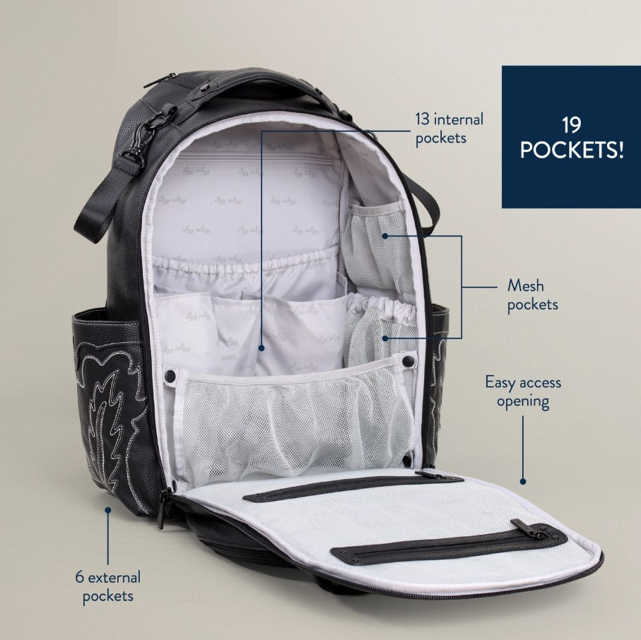 Itzy Ritzy Outlaw Boss Plus Diaper Backpack