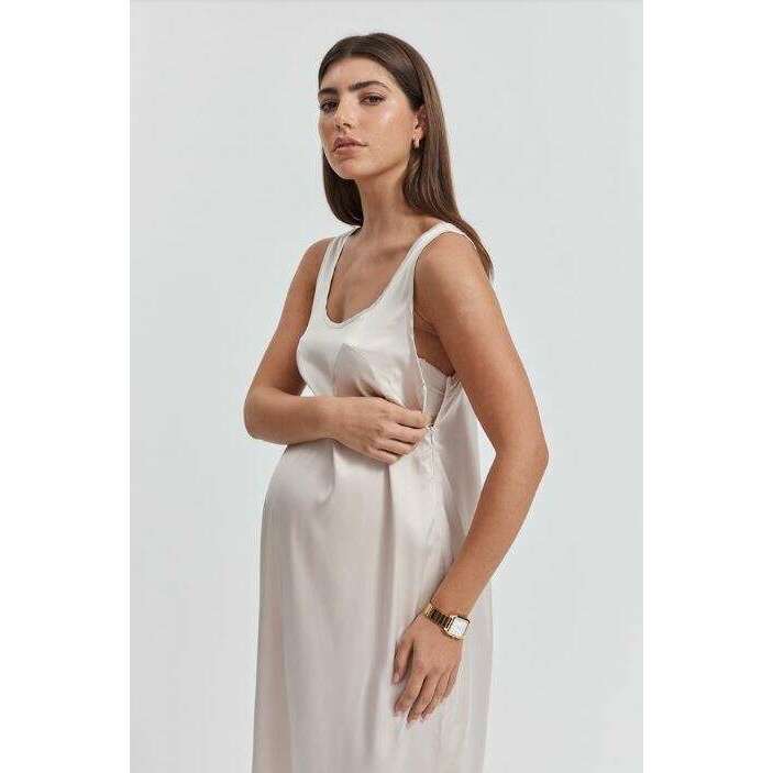 Legoe. Heritage Satin Seville Nursing Dress