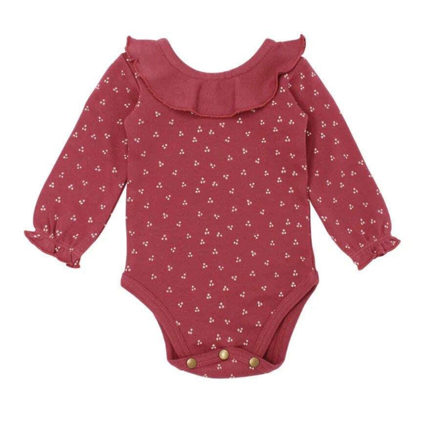 L'oved Baby Ruffle Bodysuit