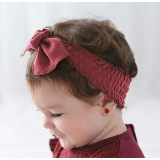 L'oved Baby Smocked Tie Headband