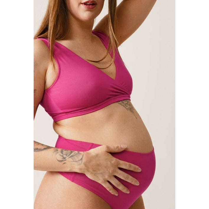 Pregnancy Clothes Adjustable Bra Maternity Pregnant Women's Breastfeeding  Underwear Maternity Thongs Women (Grey, 80)