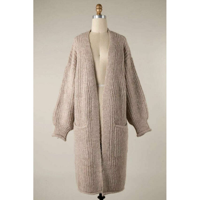 Soft Cable Knit Cardigan | Maternity Wear