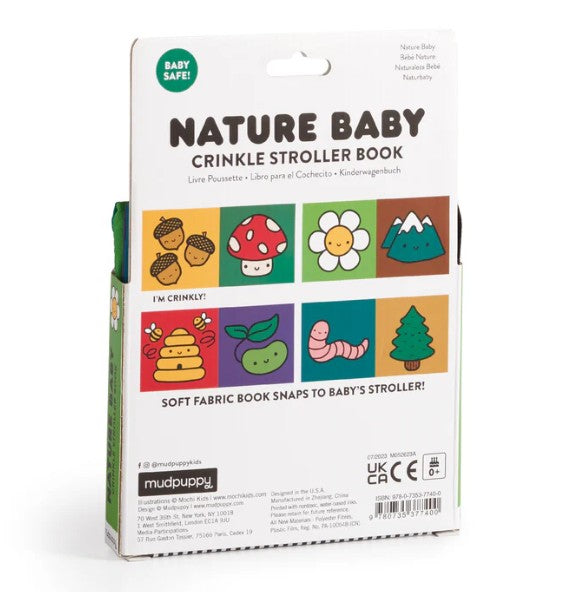 Nature Baby Crinkle Fabric Stroller Book