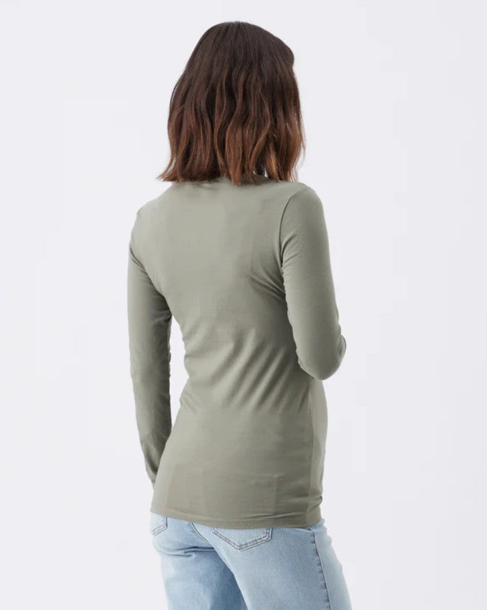 Ripe Organic Long Sleeve Nursing Top