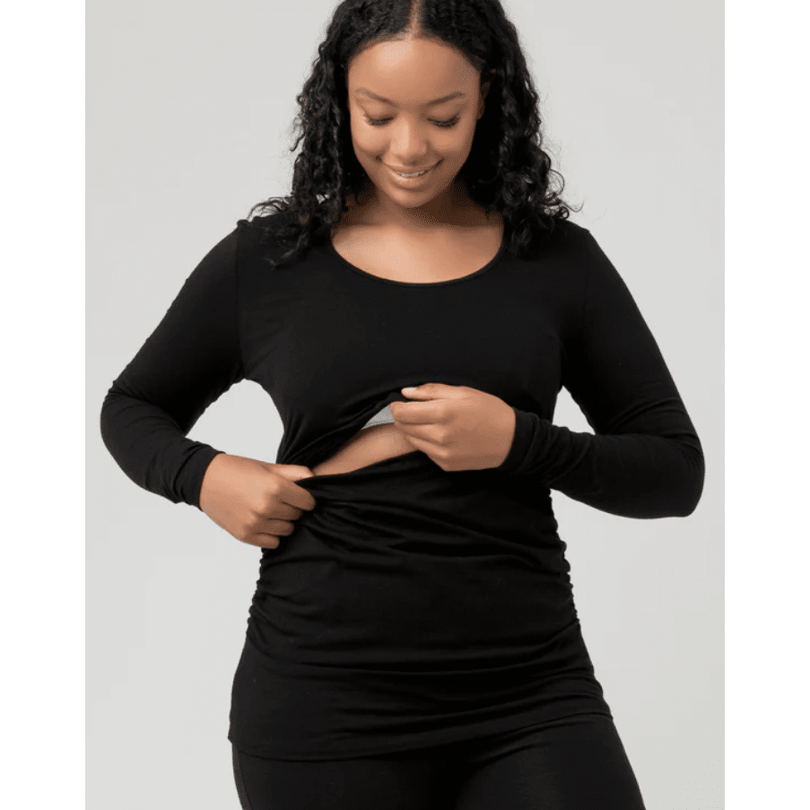 Ripe Organic Long Sleeve Nursing Top
