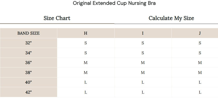 Bravado Original Extended Cup Nursing Bra