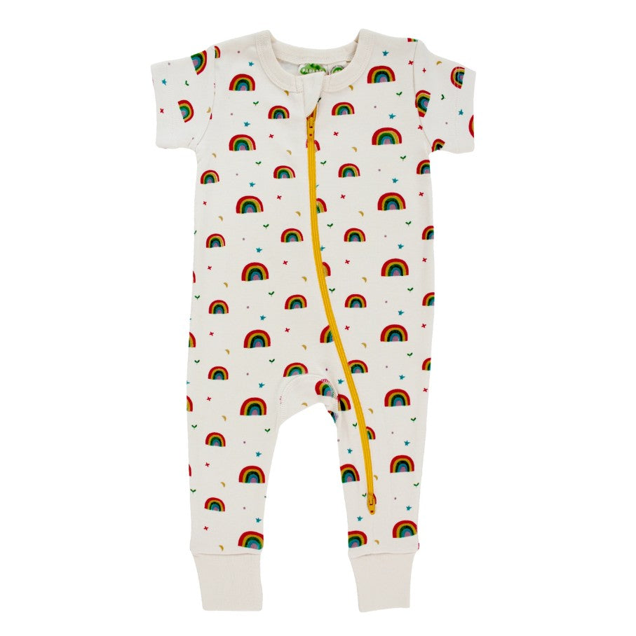 Parade Organic S/S Zip Romper