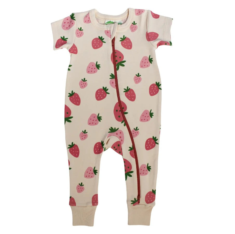 Parade Organic S/S Zip Romper